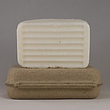 DIY shampoo bar needs no plastic packaging.