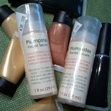Vitamin C Facial Serum, Gel Eyeshadow, and ProVitamin B5 Gel Mascara